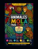 Animales Mola para Colorear: Selva, mar y tradición