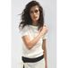 Mango Gebreide Top - Ecru