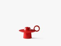 &Tradition Momento JH39 Kandelaar - Poppy Red - Keramiek - Moderne