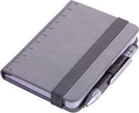 Troika LILIPAD + LILIPUT Notitieblok A7 met pen (Zilver)