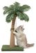 Poteau griffoir Poteau griffoir pour chats - 92 cm - Design incurvé - Sisal naturel - Modulaire - Style B