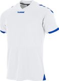 Hummel Fyn Shirt Korte Mouw Kinderen - Royal / Wit