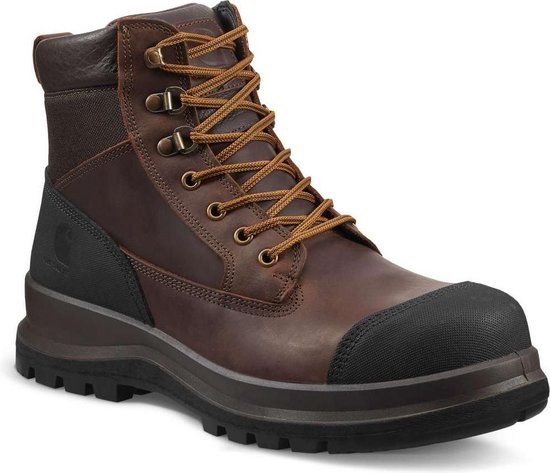 Carhartt Detroit S3 Mid Dark Brown Werkschoenen Heren - Size 40