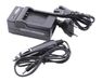 VHBW Chargeur compatible avec Casio Tough TG-620, TG-620 his, TG-810 appareil photo caméscope action cam batterie - station de charge + adaptateur voiture