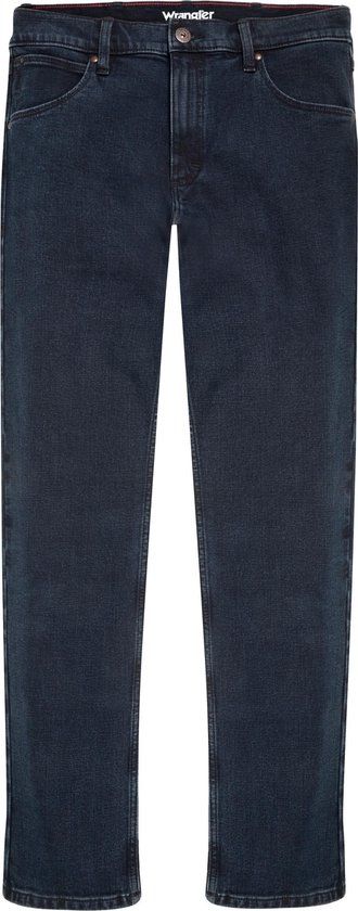 Wrangler Straight Blue Black Regular Jeans - Men - 33W / 32L
