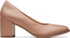 Clarks - Dames - Freva55 Court - Praline Leather - Maat 39