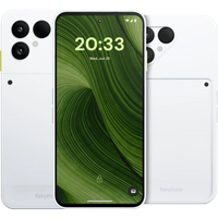 Fairphone 6 256GB White 5G + Protective Back Cover White