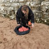 Wetsuit ZONE3 2025 Wetsuit Verschoonmat - Black / Oranje