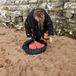 Wetsuit ZONE3 2025 Wetsuit Verschoonmat - Black / Oranje