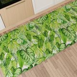 PETTI Artigiani Italiani - Keukentapijt, antislip, wasbaar, keukentapijt, hal, keuken, 52 x 100 cm, tropisch patroon 05, 100% Made in Italy
