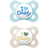 MAM Original I Love Daddy 2–6M Fopspeen – 2 stuks