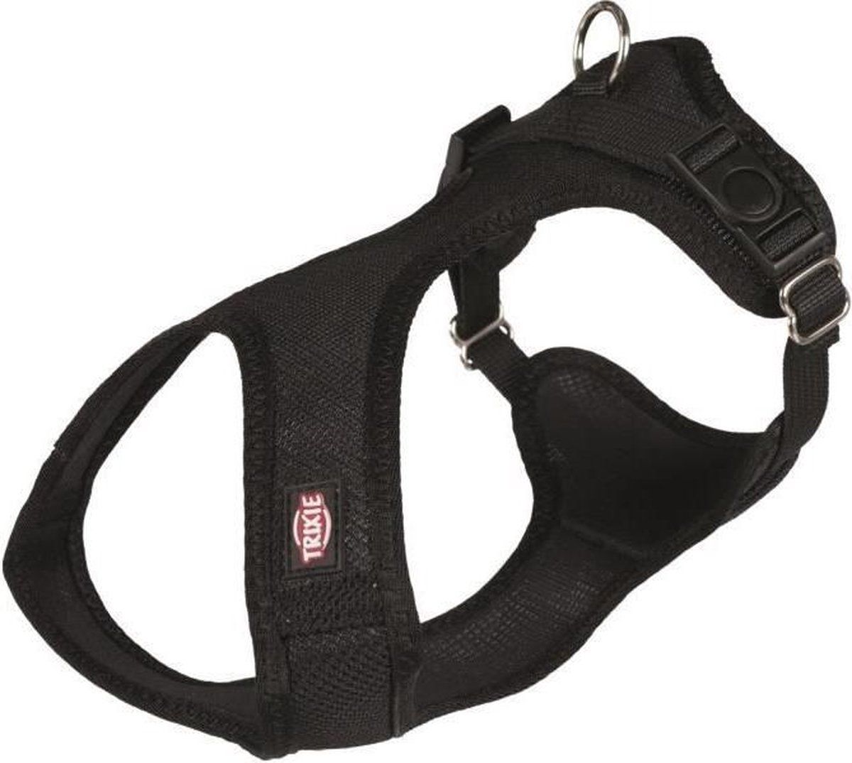 TRIXIE Hondentuig Touring Comfort Soft Zwart 28-40x1,5 cm