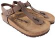 Birkenstock Kairo Mocca Bruin Sandalen - Maat 38 - Unisex - Synthetisch - Rubber - Gesp - Platte Sandalen