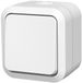 QUARX Aqua Pro Waterdichte Drukschakelaar IP55 250V 10AX Wit