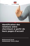 Identification Editions Notre Savoir Identification des relations entre chercheurs à partir de leurs pages d'accueil Paperback