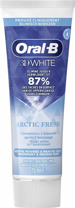 Oral-B 3D White Arctic Fresh Tandpasta