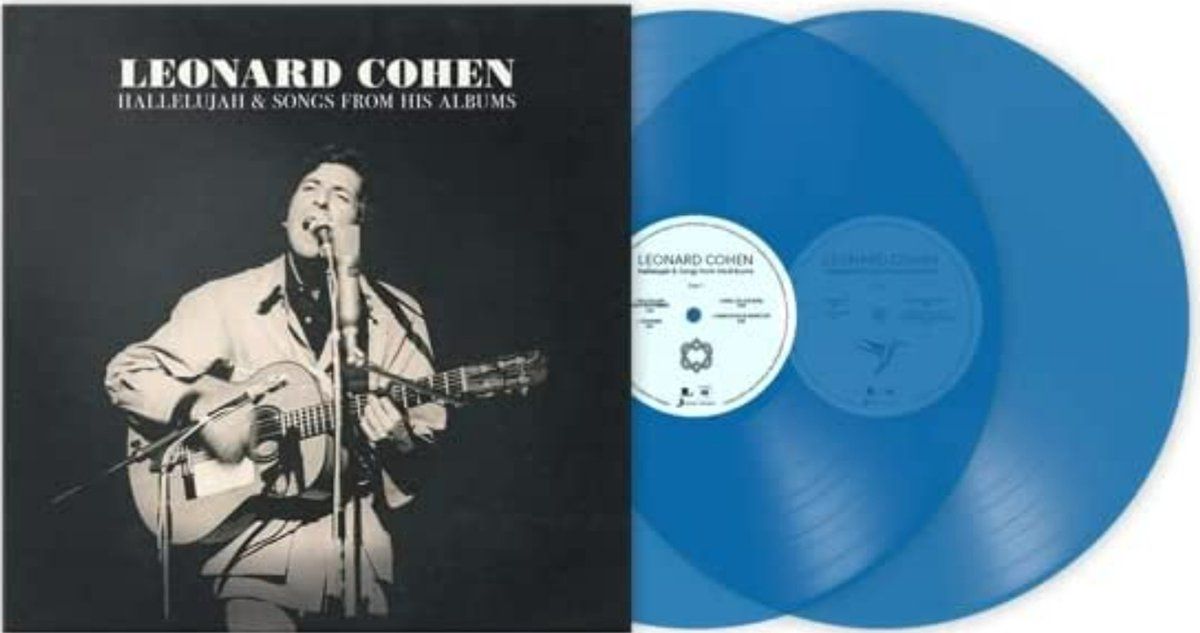 Leonard Cohen - Hallelujah & Songs From His Albums (Translucent Blue Vinyl) - LP