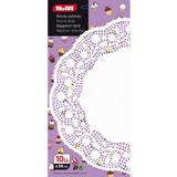 Ibili 701712 kanten deksels rond wit 12 cm.