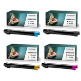Evoke Toner voor Xerox 006R01517 006R01518 006R01519 006R01520 4X Cmyk Zwart, Cyaan, Magenta, Geel 71000 pagina's Workcentre 7525 7530 7535 7545 7556 7830 7835 7845 7855