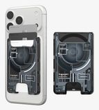Spigen Ultra Hybrid Zero One Magnetische Kaarthouder Zwart Apple iPhone