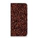 Apple iPhone 14 Flip Style Cover Grains de café