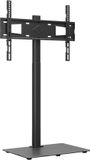 vidaXL - TV-standaard - hoekmodel - 1-laags - voor - 32-65 inch - zwart