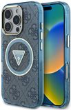 Guess - iPhone 16 Pro Max Hoesje - MagSafe - Blauw