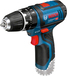 Bosch GSB 12V-15 Professional - Impact Driver - 1300 RPM - Black/Blue