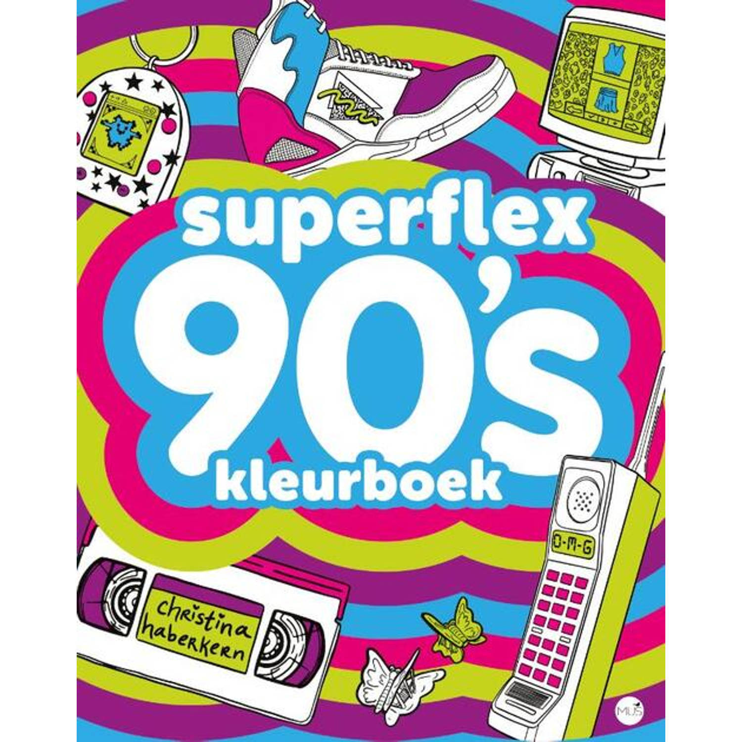 Kluitman superflex 90&apos;s kleurboek