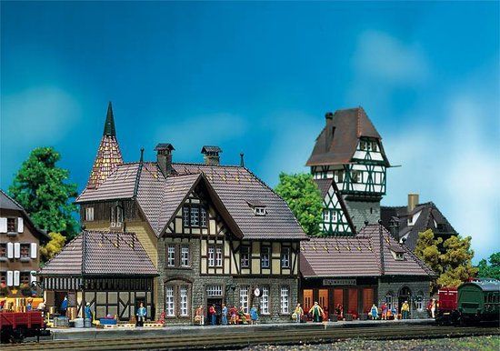 Faller - Station Schwarzburg - Schaal N