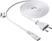 Akyga Stroomkabel Voor Tv's En Dvd-Consoles Iec C7 1,5 M Wit