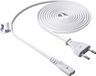 Akyga Stroomkabel Voor Tv's En Dvd-Consoles Iec C7 1,5 M Wit