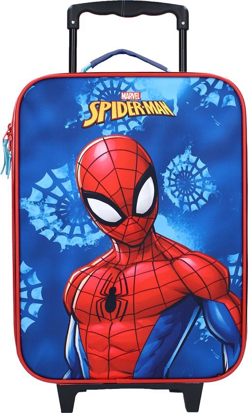 Spider-Man I Was Made For This Trolley Koffer - Blauw - Reiskoffer
