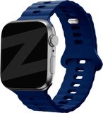 Strap-it Bandz Siliconen bandje 'Single Link' - donkerblauw