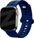 Strap-it Bandz Siliconen bandje 'Single Link' - donkerblauw