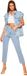 Wrangler Damesjeans Mom W26 X L32 Hemelsblauw