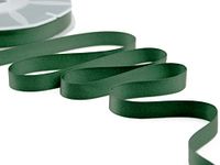 Furlanis - Dubbelzijdig satijnen lint, Italiaanse stof - bosgroen, 16 mm x 50 m