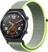 Merkloos / Sans marque Huawei Geschikt voor Huawei Watch GT nylon band - fluoriserend - 46mm