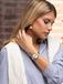 U.S. POLO ASSN. Analoog horloge 'Blaze' goudgeel