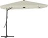 vidaXL Parasol met stalen paal 250x250 cm zandkleurig
