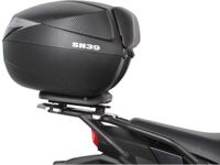 Shad Support de top case pour moto Kawasaki 300 Kle Versys X Après 2017 K0VR37ST Noir