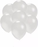 Shoppartners Bv Party ballonnen - wit - 200 stuks - 13 cm