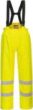Portwest Bizflame Gevoerde Regenbroek Hi-Vis Antistatisch FR S781 - Geel - M