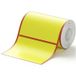 NIIMBOT 1EC01244602 Rol met etiketten 100 mm x 0,07 m Geel 115 stuk(s) Universele etiketten
