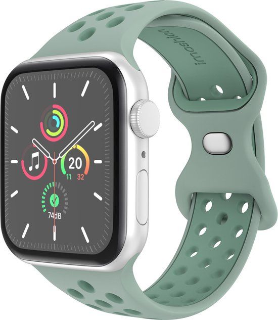 iMoshion Sport⁺ bandje Apple Watch 42/44/45/49mm S/M - Sage