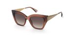 Nina Ricci SNR487 Marrone trasparente lucido 54/18/140 WOMAN Zonnebrillen