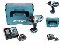 Makita DTW 1002 RT1J accu slagmoersleutel 1/2" 18V 1000Nm borstelloos + 1x oplaadbare accu 5.0Ah + lader + Makpac