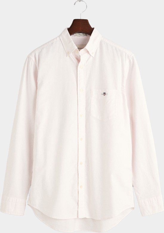 Gant Casual Oxford Shirt - Men - Pink - Size L