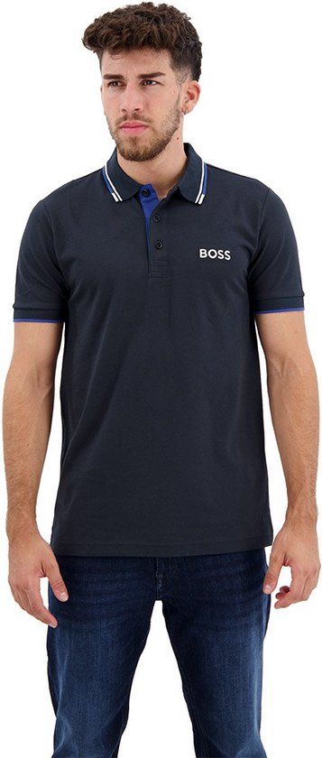 Boss Paddy Pro Polo Blauw 2XL Man