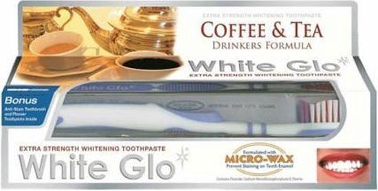 White Glo Coffee & Tea drinkers formula tandpasta 150 gram